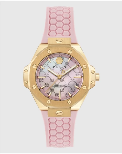 Philipp Plein - PLEIN ROYAL PRESTIGE 33mm Gold-Tone Analogue