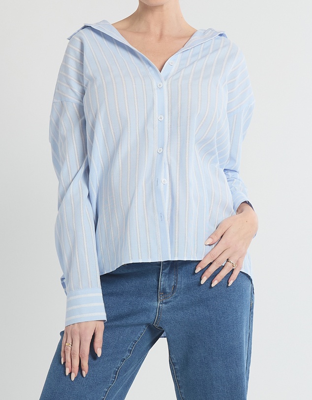 Soon Maternity - Jenni Oversized Shirt