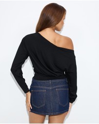 Dazie - Sophia Asymmetric T-Shirt