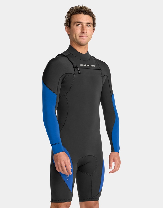 Quiksilver - Mens 2/2 Mercury Spring Chest Zip Wetsuit