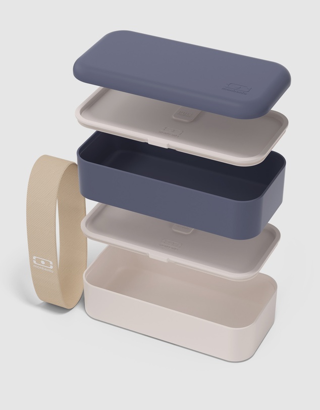 Monbento - Monbento MB Original Bento Box - Blue Natural