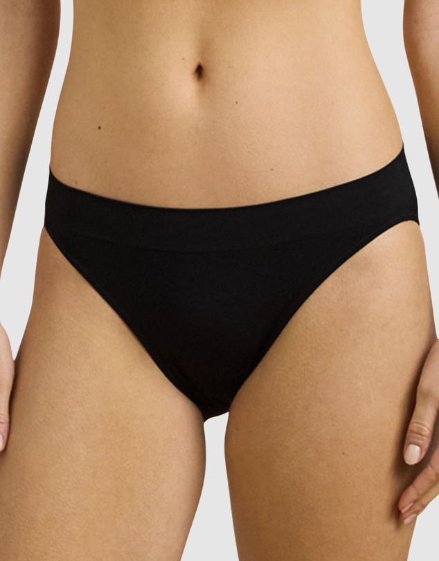 Lauren by Ralph Lauren - Lauren Seamless Recycled Jersey High Leg Bikini Brief