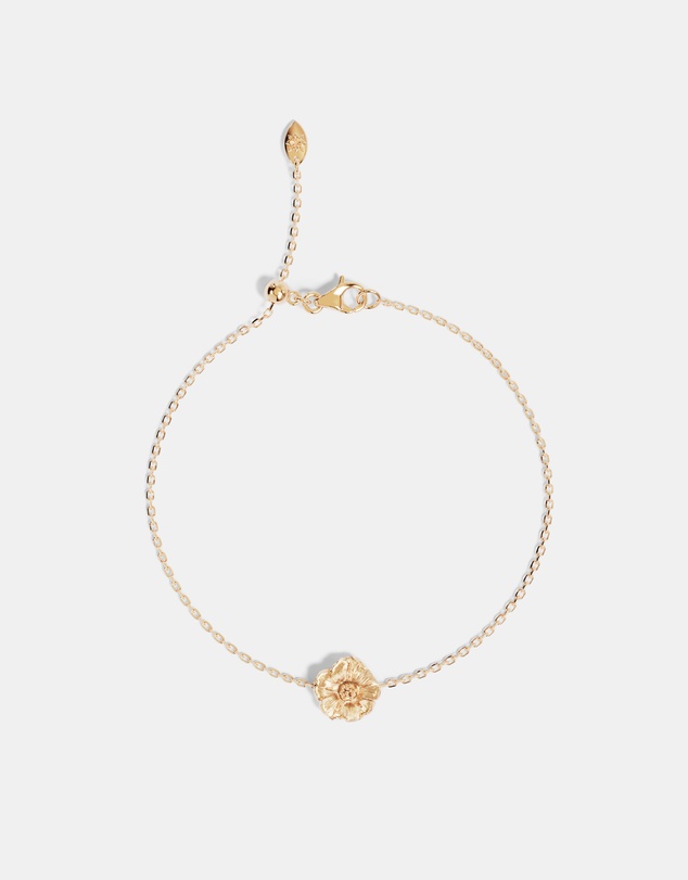 By Charlotte - Birth Flower Bracelet - Morning Glory September