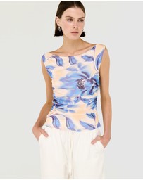 Staple the Label - Fleur Mesh Top