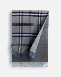 Ozwear Connection Uggs - Ugg 100% Australian Merino Wool Reversible Wrap Slate Grey