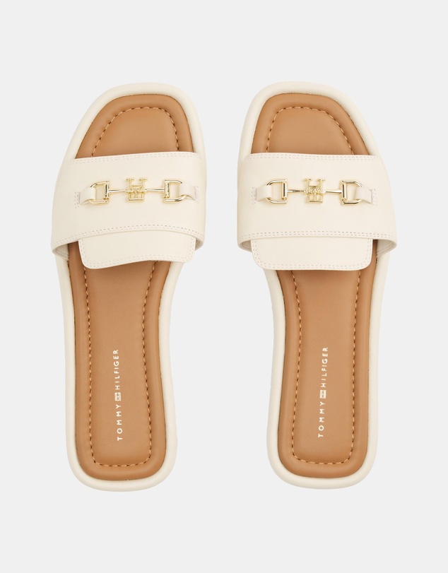 Tommy Hilfiger - Leather Horsebit Mules - Women's