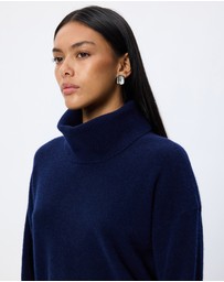 Lindsay Nicholas New York - Varsity Sweater (W Snood)