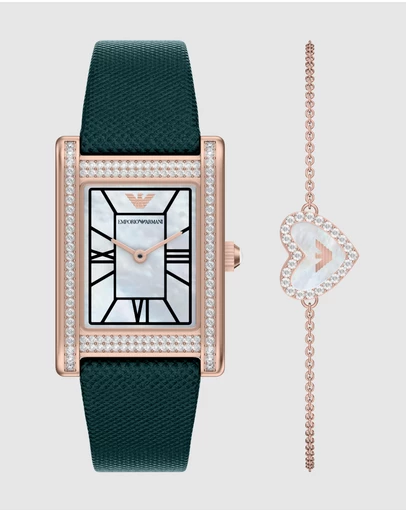 Emporio Armani - Green Analogue Watch