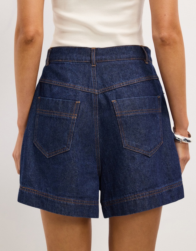 The Fated - Asha Soft Denim Shorts