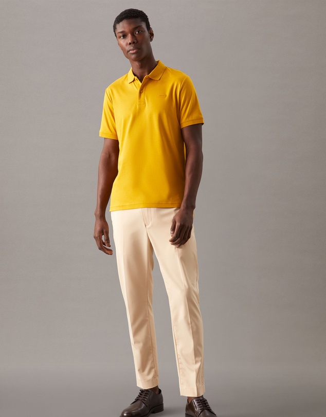 Calvin Klein - Slim Smooth Cotton Polo Shirt