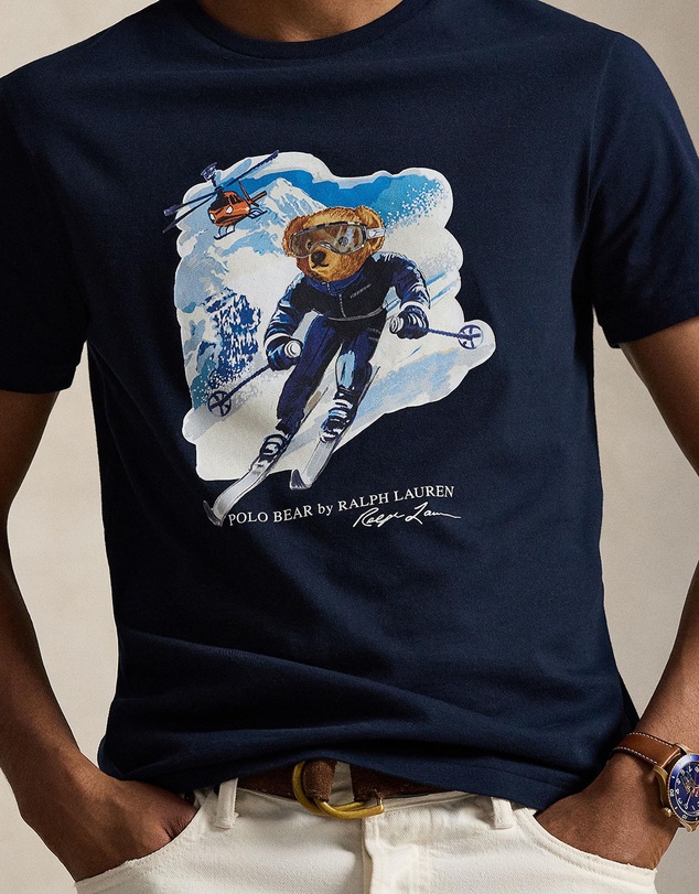 Polo Ralph Lauren - Custom Slim Fit Polo Bear T-Shirt - ICONIC EXCLUSIVE