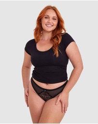 Bras N Things - Susannah V String - Black