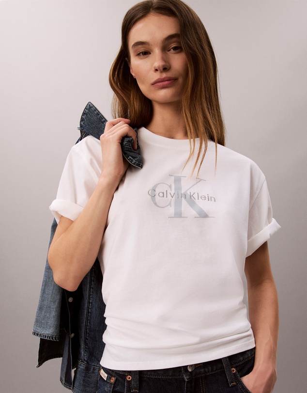 Calvin Klein Jeans - Relaxed Embroidered Monologo T-Shirt