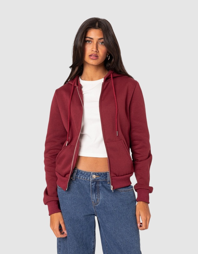 EDIKTED - Avery Zip Up Hoodie