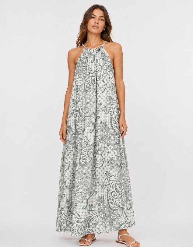 Vero Moda - Cille Halterneck Summer Maxi Dress