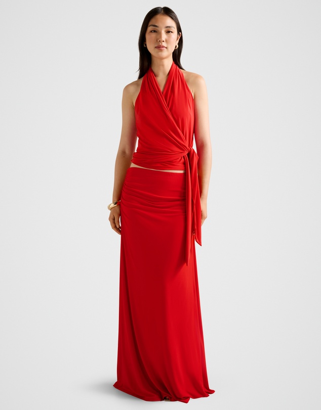 Forever New - Mimi Flute Maxi Skirt