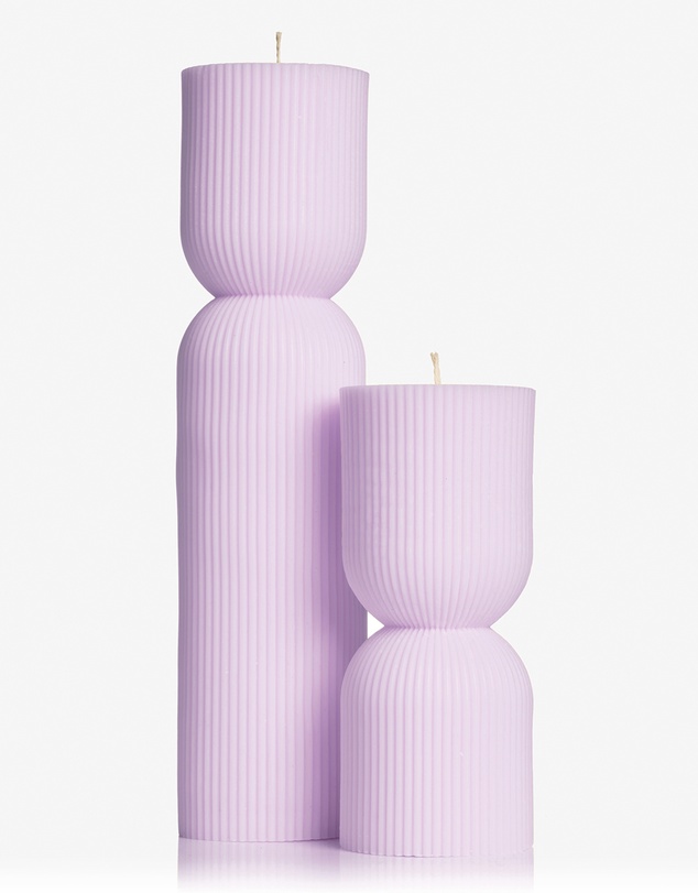 XRJ Celebrations - Spice Midi Candle Pastel Purple