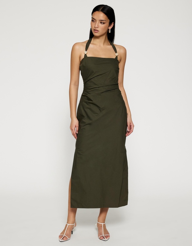 Lover - Tianah Tuck Detail Midi Dress