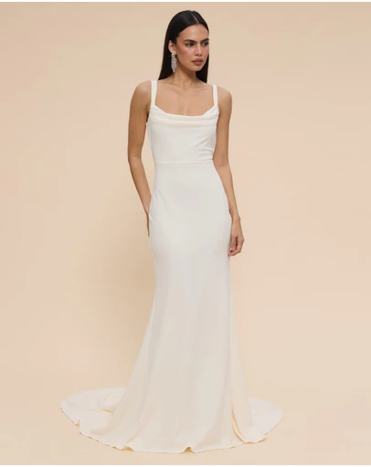 CHANCERY - Edith Drape Front Gown