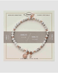 Fossil - Wellness White Bracelet