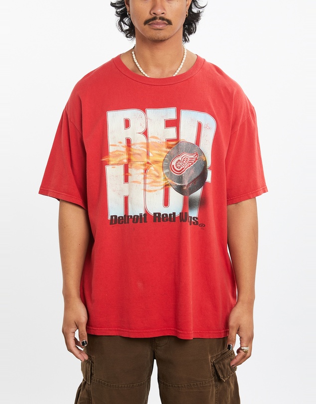 Vintage by The Real Deal - Pre Loved - 90s NHL Detroit Red Wings Tee