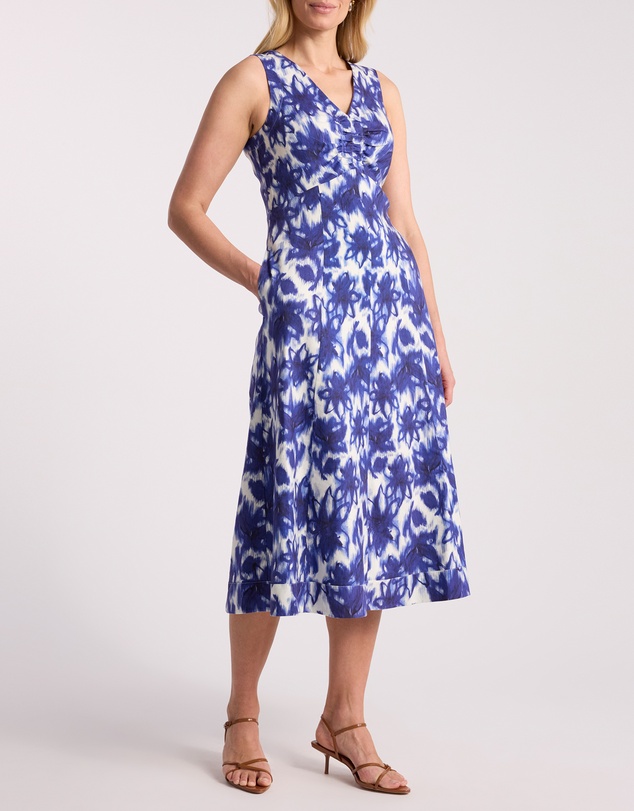 David Lawrence - Evelyn Stretch Linen Dress