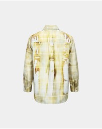 Andersson Bell - Trompe L'oeil Printed Check Shirt