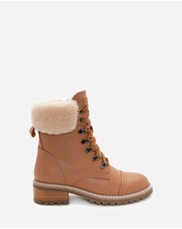 Ozwear Connection Uggs - Ugg Lyric Ankle Zip Boots