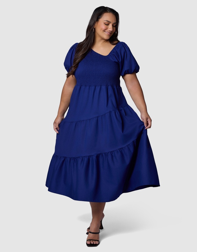 Something 4 Olivia - Miley Asymmetric Midi Dress