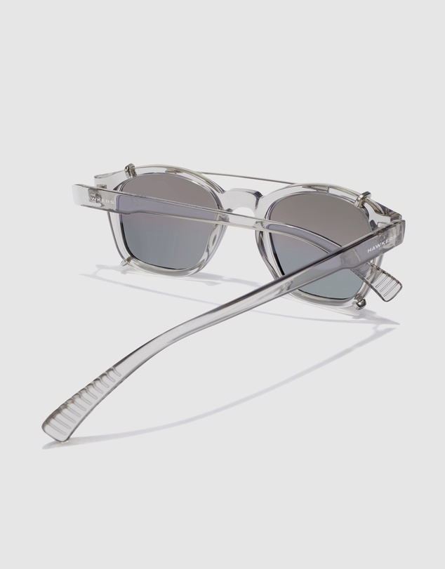 Hawkers Co - HAWKERS - Clip on Oat Milk DOT Sunglasses for Men and Women UV400