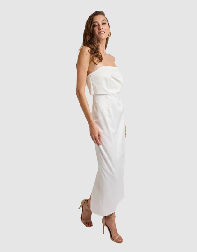 Romance by Honey and Beau - Moore Bandeau Midi Dress