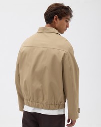 AERE - Maddox Cotton Twill Funnel Jacket