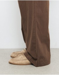 AERE - Comfort Back Suede Loafers