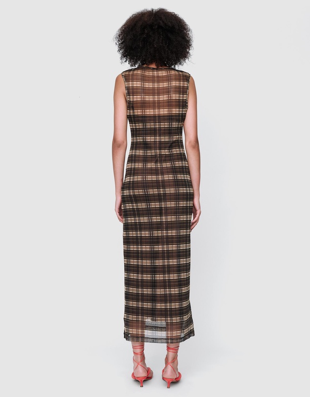 Wynn Hamlyn - Silk Mesh Maxi Dress
