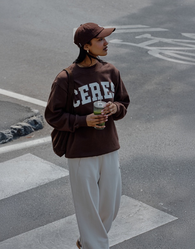 Ceres Life - Isla Oversized Slouchy Crew