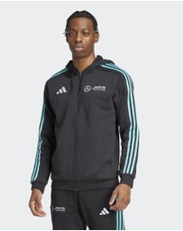 adidas Performance - MERCEDES - AMG PETRONAS FORMULA ONE TEAM DNA FULL ZIP HOODIE Mens