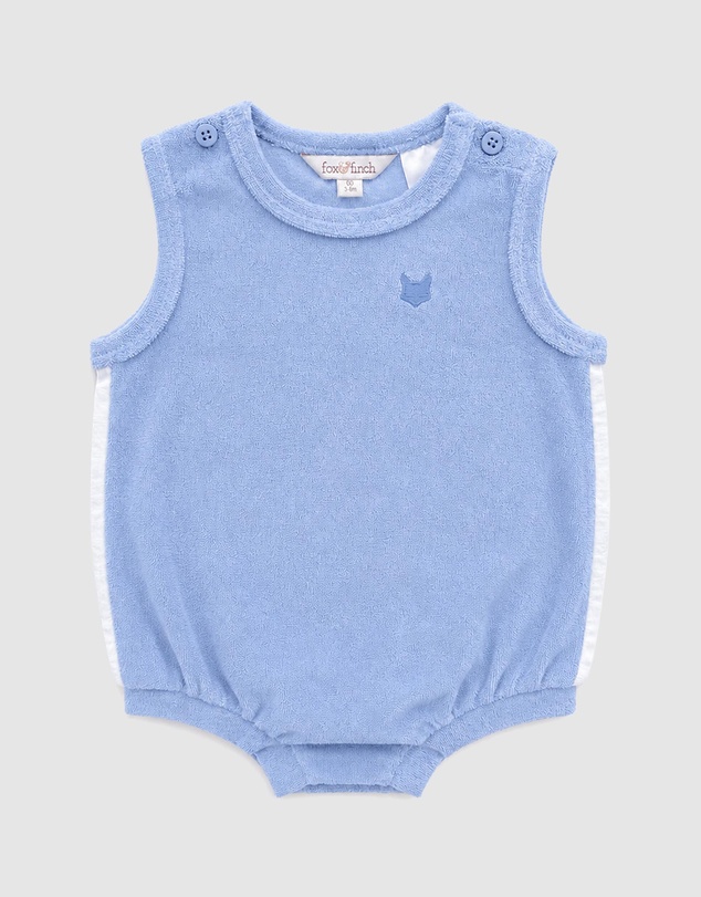 Fox & Finch - Organic Terry Stripe Bodysuit - Babies