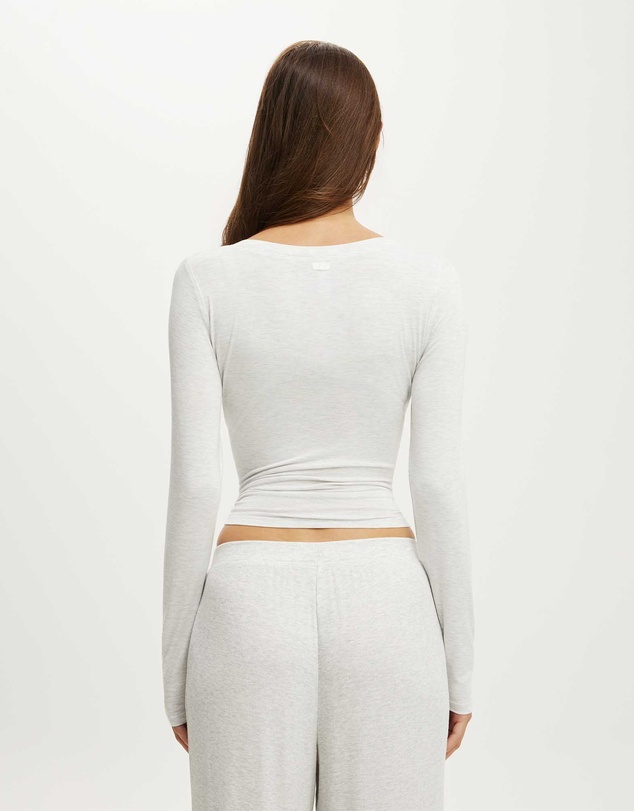 Cotton On Body - Airy Soft Crossover Long Sleeve