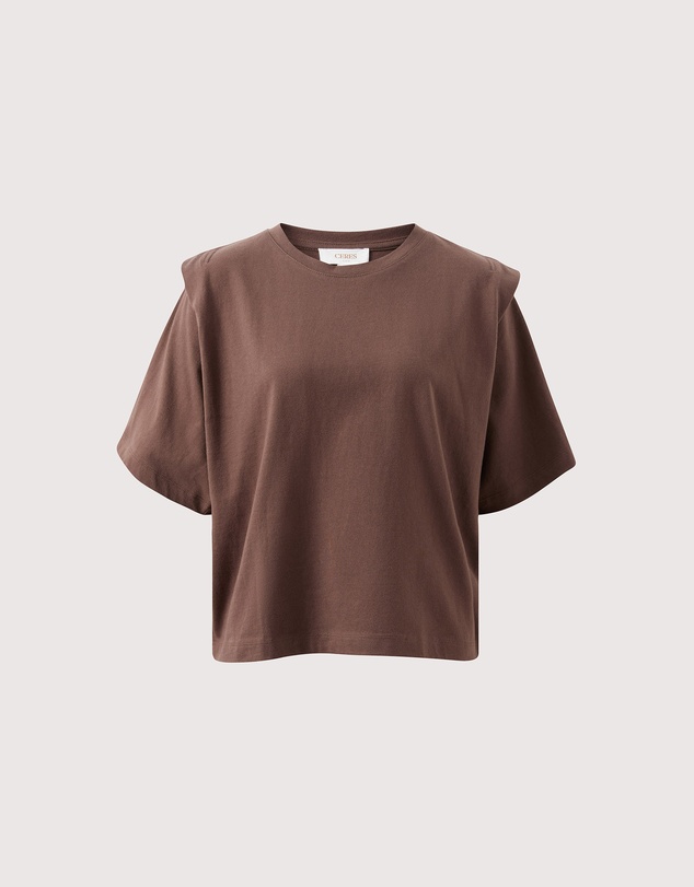 Ceres Life - Rainey Pleat Sleeve Tee