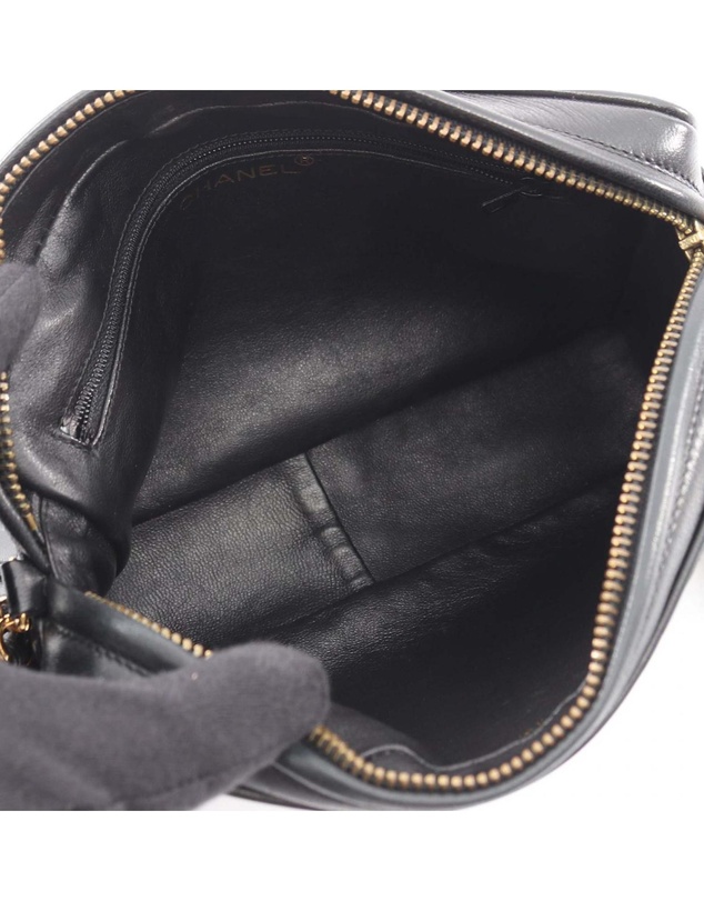Pre-Loved by Azura Reborn - Pre-Loved CC Diamond Quilted Lambskin Tassel Crossbody