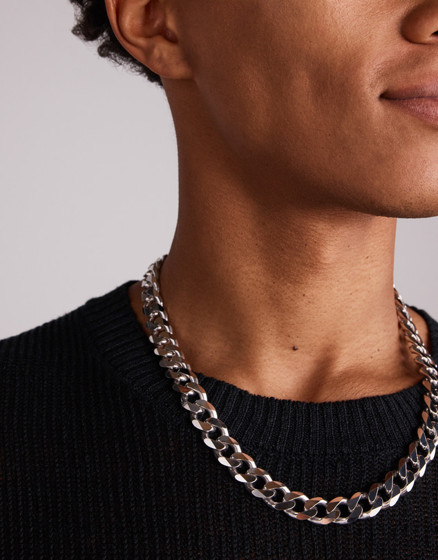 Michael Hill - 13mm Curb Chain in Sterling Silver