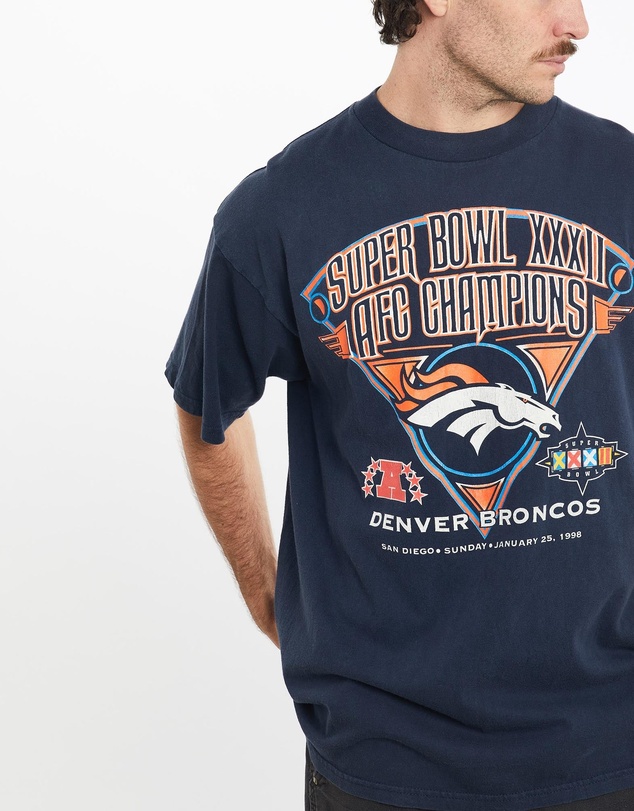 Vintage by The Real Deal - Pre Loved - Vintage 1998 NFL Denver Broncos Tee