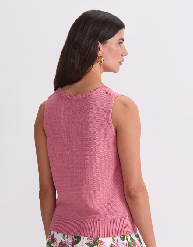 Sportscraft - Linen Blend Singlet