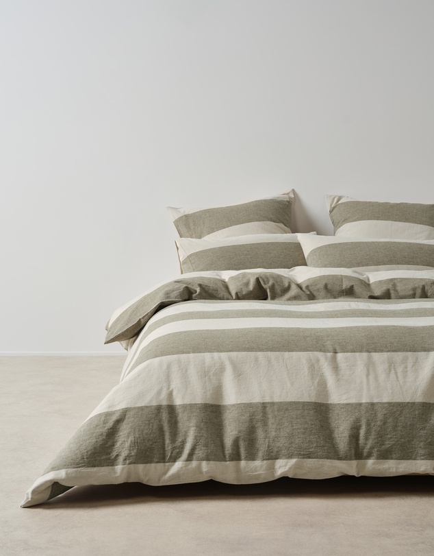 Linen House - Vintage Wide Stripe Quilt Cover Set