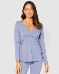 Bamboo Body - Cross Front PJ Top