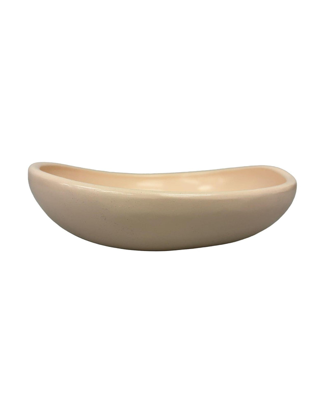 Urban Attitude - Urban Attitude JADE Medium Bowl Height 8cm highest, 5cm lowest, Width 27cm, Length 28cm - Stone Ivory