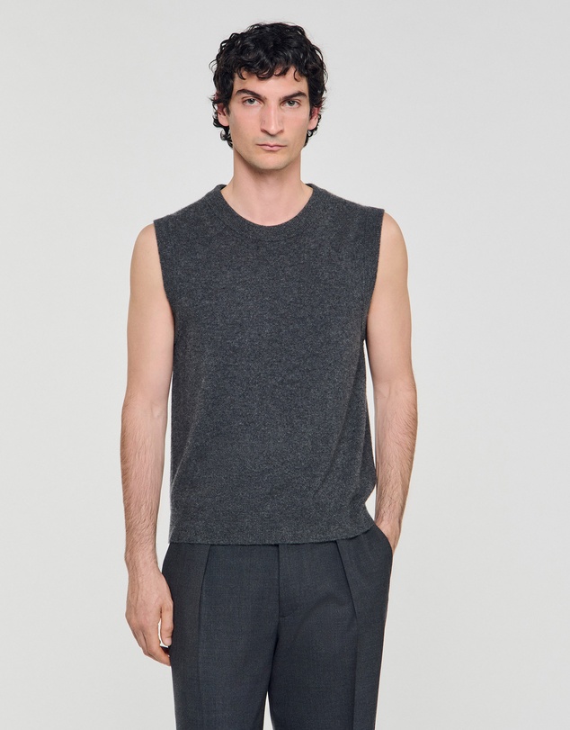 Sandro - Tank Cashmere Sweater