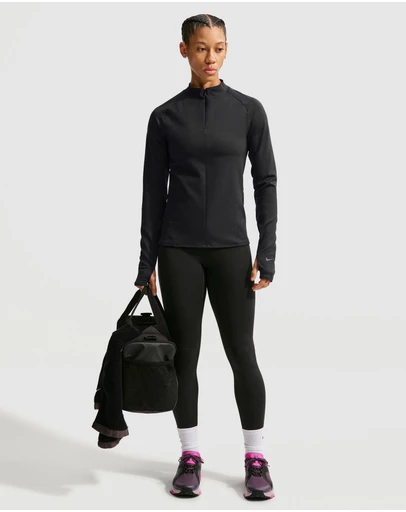 Nike - Dri-FIT Quarter-Zip Long-Sleeve Top