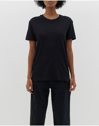 Bassike - regular classic short sleeve t.shirt