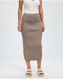 White By FTL - New Skyla Knit Skirt